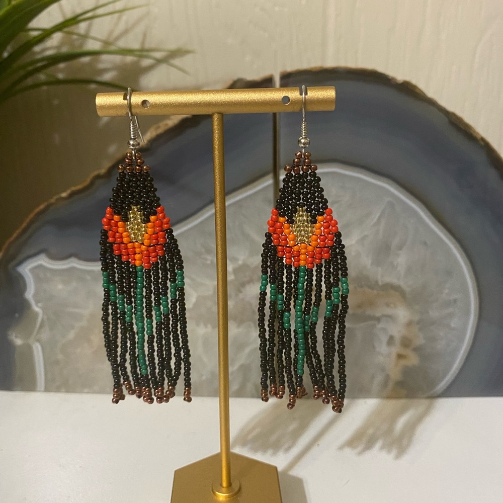 Handcrafted Beaded Earrings